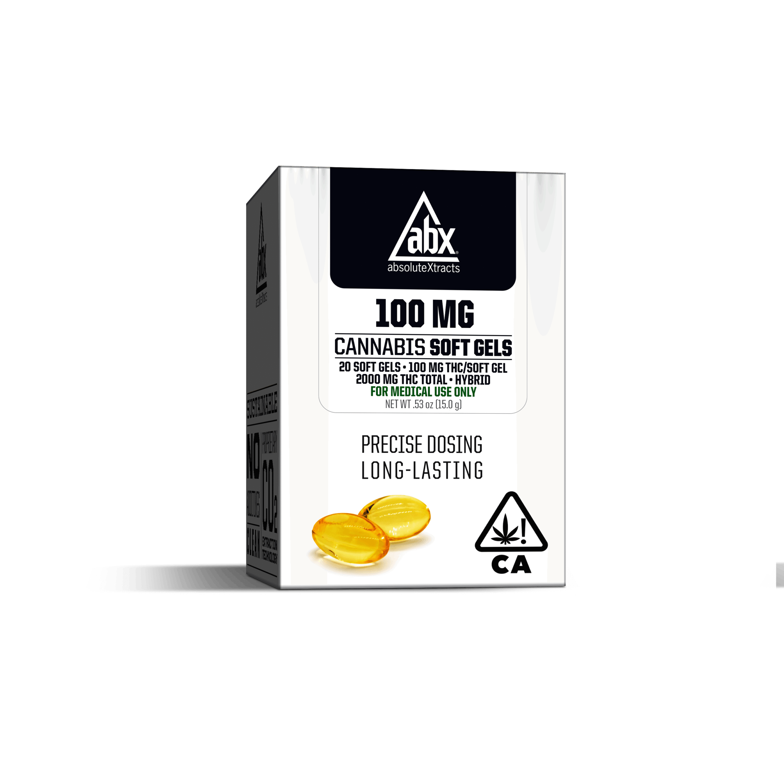 100mg THC Soft Gels (ABX)