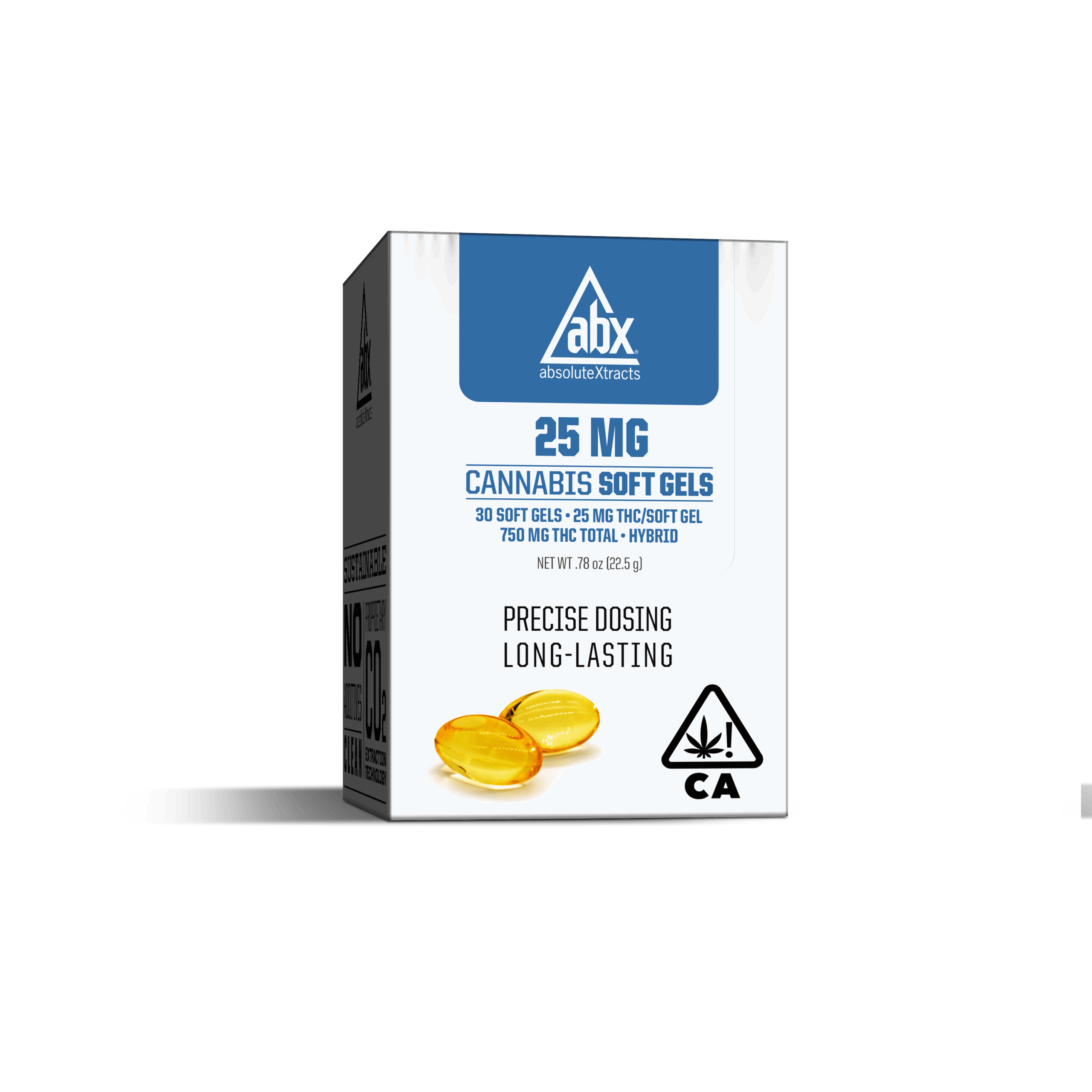 25mg THC Soft Gels (ABX)