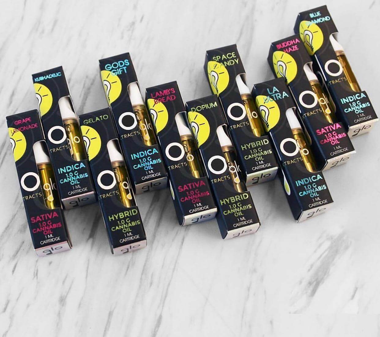 GLO Carts Extracts